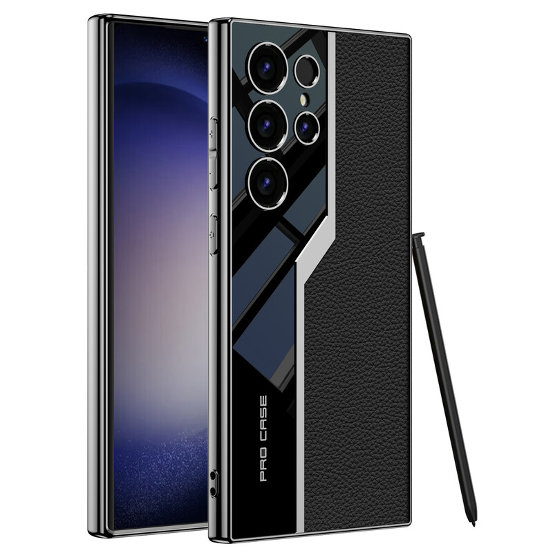 Tinka Samsung S25Ultra mobiliojo telefono dėklui S24/23Ultra galvanizuotos odinės superautomobilio pilnas dangtelis apsaugantis nuo kritimo