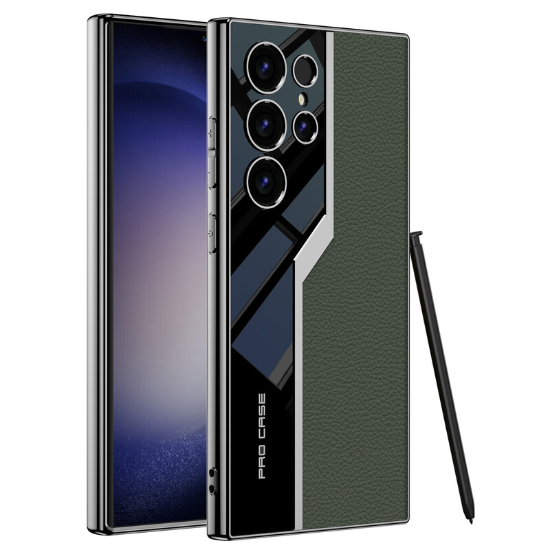 Tinka Samsung S25Ultra mobiliojo telefono dėklui S24/23Ultra galvanizuotos odinės superautomobilio pilnas dangtelis apsaugantis nuo kritimo