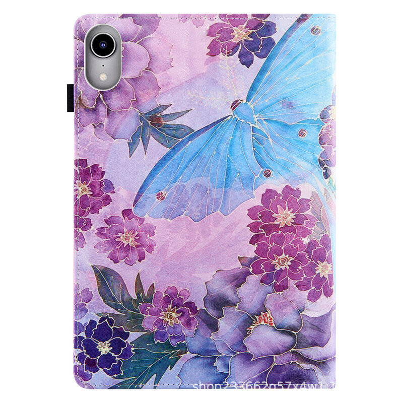 Daugiafunkcinis planšetinis kompiuteris su šilko raštu, skirtas Samsung Tab A8 apsauginis dangtelis Tab A7Lite Flip Leather Case T870