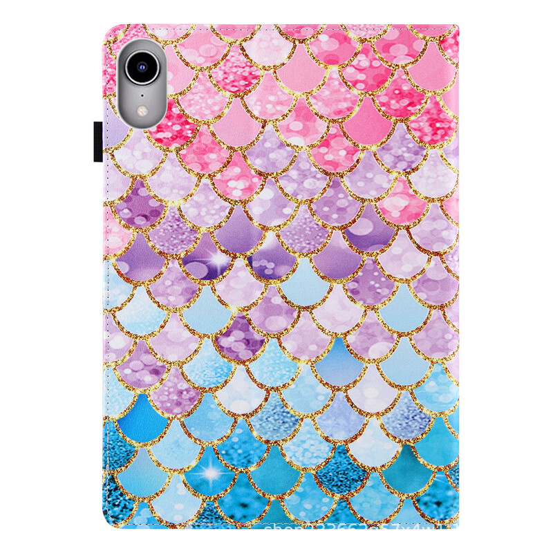 Daugiafunkcinis planšetinis kompiuteris su šilko raštu, skirtas Samsung Tab A8 apsauginis dangtelis Tab A7Lite Flip Leather Case T870