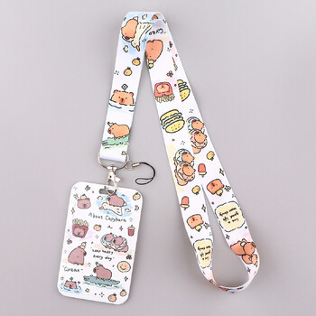 Νέα θήκη κάρτας Animal Lanyard, Κορδόνια, Student Cartoon, Pet Lanyard, Συνδυασμός θήκης κάρτας εργασίας, Ιμάντας κινητού τηλεφώνου