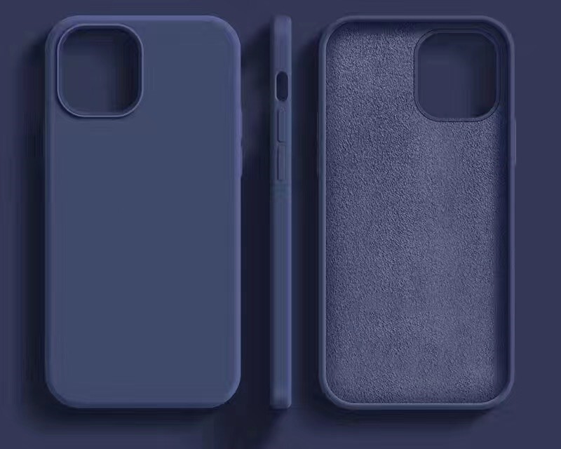 Плътен силикон, подходящ за калъф за мобилен телефон iPhone16pro Apple 15pro пълен пакет с лого Защитен капак против падане 13