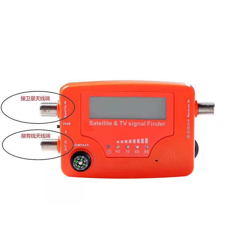 Εύρεση δορυφορικών σημάτων και τηλεοπτικών σημάτων Ψηφιακή τηλεόραση Καλωδιακή τηλεόραση 2 σε 1 Δορυφορική εύρεση STF-01