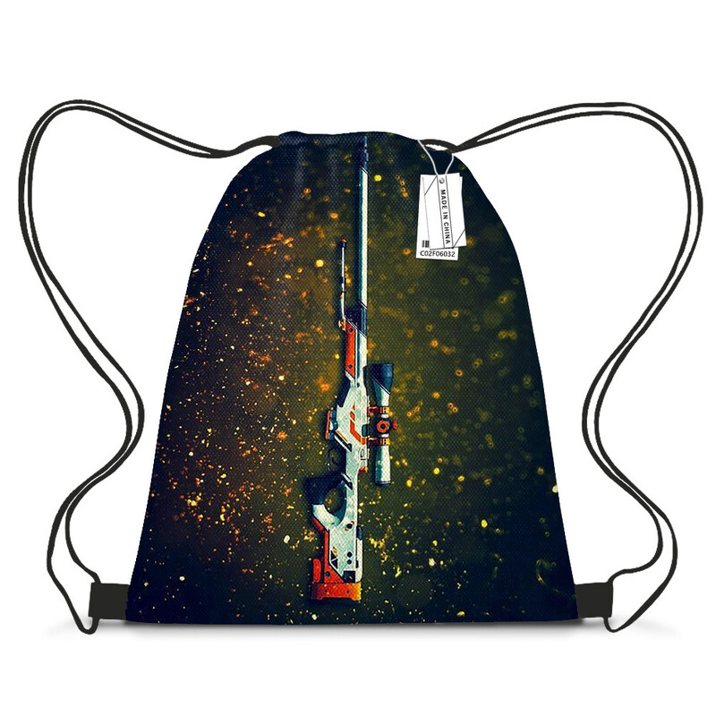 Free Fire Battle Royale подарък чанта чанта с шнур чанта с шнур висулка малка платнена чанта чанта за съхранение на различни предмети преносима