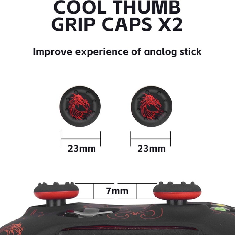 Piemērojams XBOX ONE roktura aizsargvāciņam X1 pretslīdēšanas putekļu necaurlaidīgs silikona vāciņš Xbox one roktura mīksts gumijas pārsegs