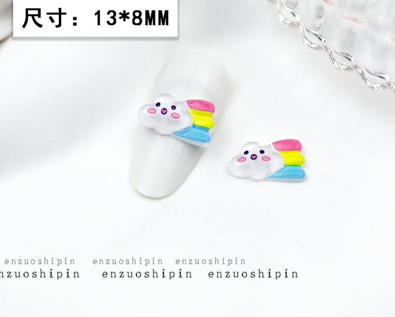 Смола карикатура колекция аксесоари за нокти Kulomi канела куче Коте котка направи си сам мобилен телефон черупка стикер за нокти декорация