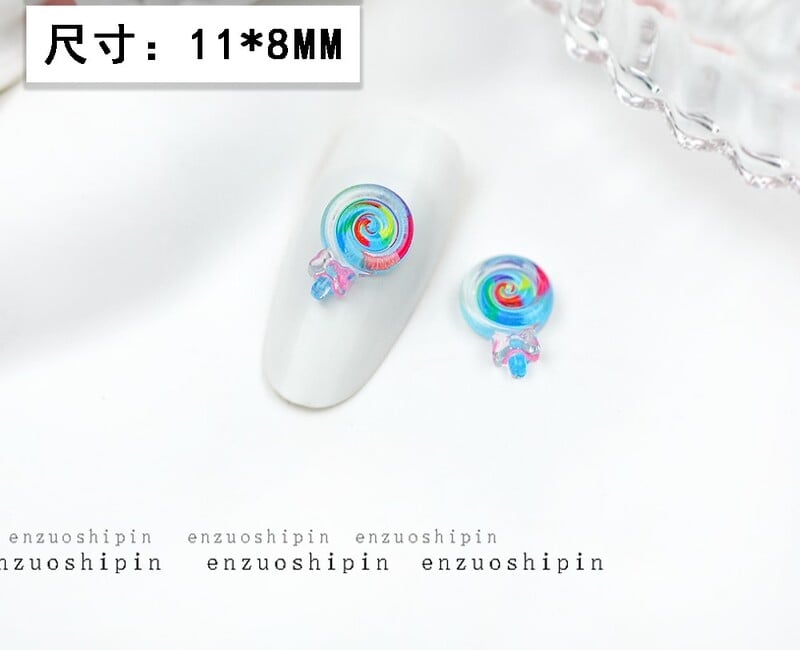 Смола карикатура колекция аксесоари за нокти Kulomi канела куче Коте котка направи си сам мобилен телефон черупка стикер за нокти декорация