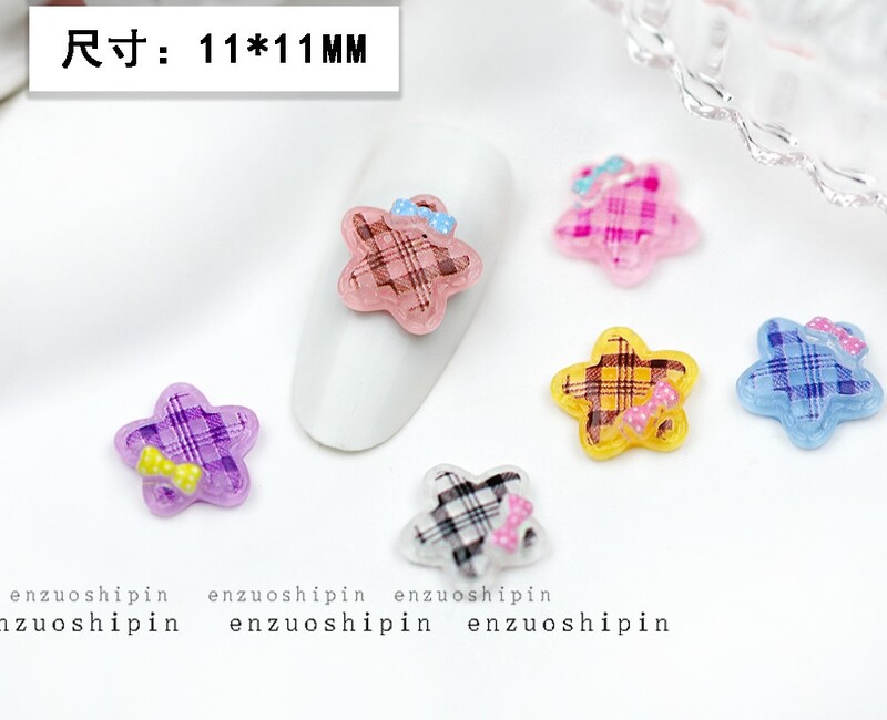 Смола карикатура колекция аксесоари за нокти Kulomi канела куче Коте котка направи си сам мобилен телефон черупка стикер за нокти декорация