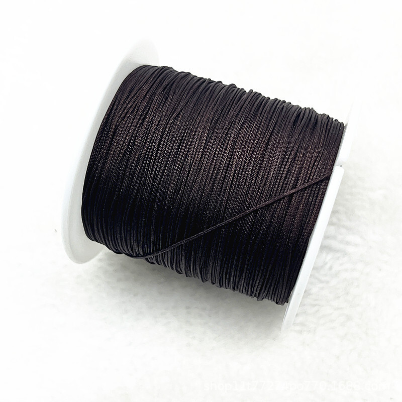 71 линия 0,4 mm ултра фина линия от нефрит линия от висок клас бижута Направи си сам ръчно тъкана гривна от мъниста от нефрит