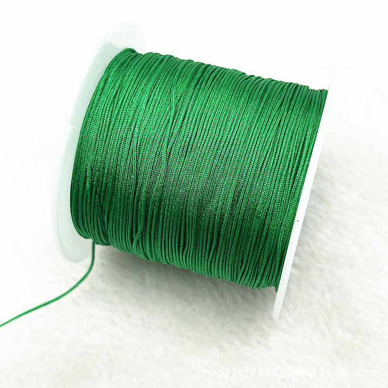 71 линия 0,4 mm ултра фина линия от нефрит линия от висок клас бижута Направи си сам ръчно тъкана гривна от мъниста от нефрит
