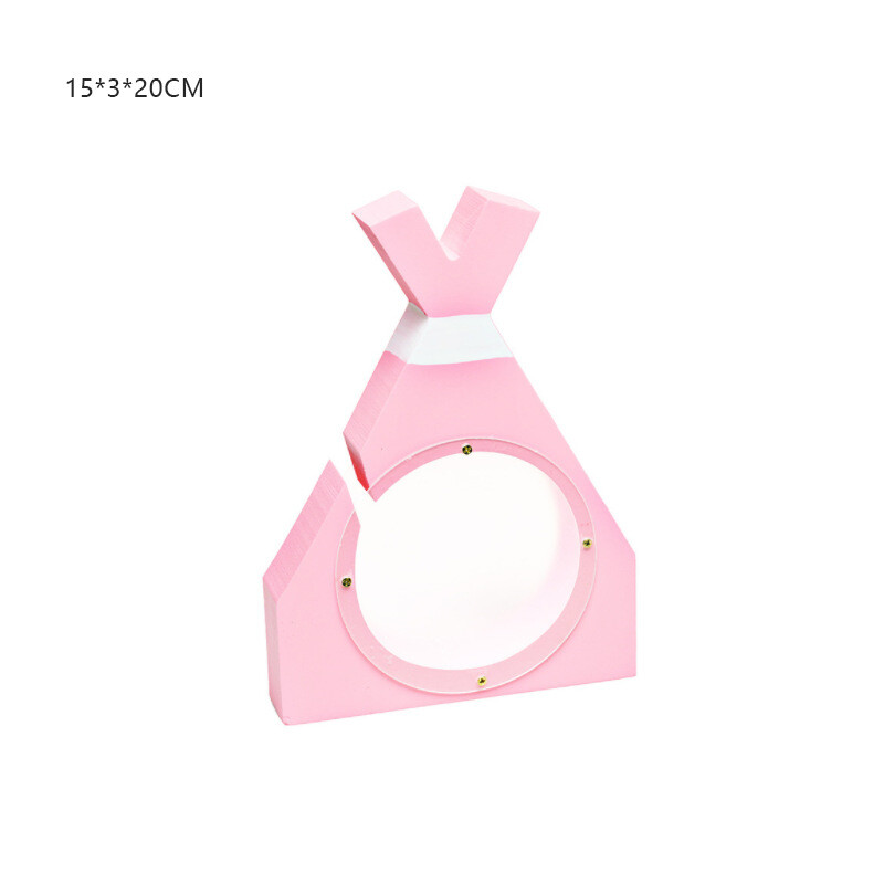 Spot Nordic dekoracijos vaikų kambariui INS medinė graži pinigų dėžutė kambario svetainės stalo pinigų dėžutė