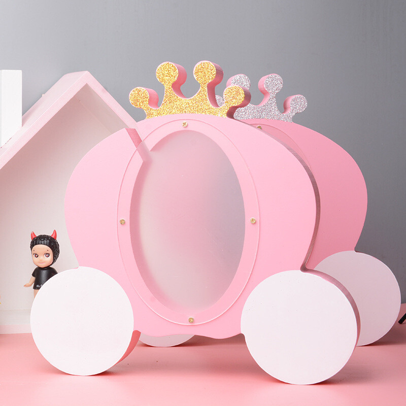 Spot Nordic dekoracijos vaikų kambariui INS medinė graži pinigų dėžutė kambario svetainės stalo pinigų dėžutė