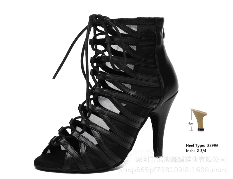 Yaochi истински червени дамски възрастни секси риба уста салса латино ча-ча модерен джаз танц бачата