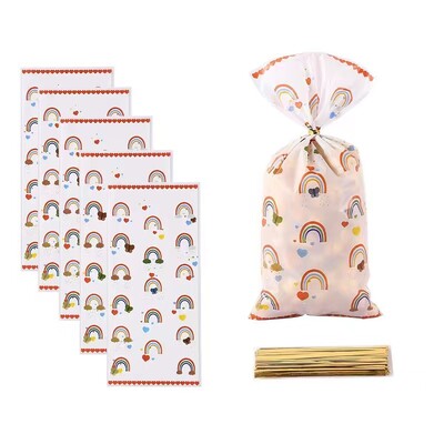 25/50kom Vrećice za slatkiše s leptirima Vrećice za pakiranje poklona Dekoracija za rođendansku zabavu Poklon vrećica za djevojku u gostima Rođendanski pribor Baby Shower