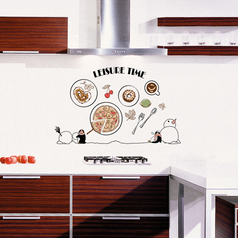 Virtuvės alyvai atsparus lipdukas spintelė viryklė su gartraukiu plytelių sienos lipdukas lipnus tapetas aukštai temperatūrai atsparus vandeniui atsparus drėgmei tapetas