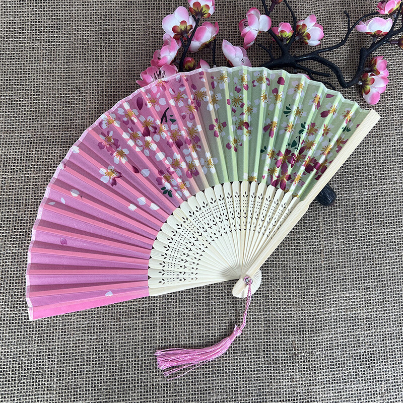 Birželio 11 d. Renginys Japoniška sulankstoma vėduoklė Senovės kinų stiliaus studentų šilko vėduoklė moterų šokių gerbėja Gamintojas