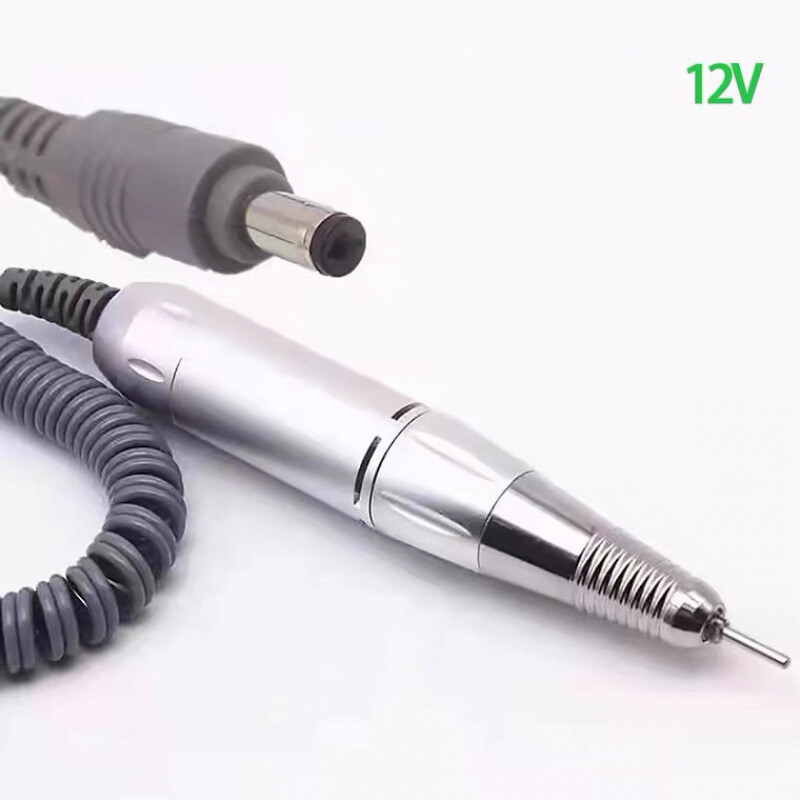 Nagų poliravimo rankenos įkroviklio atsarginiai priedai Mažas lizdas, visas metalas, be vibracijos, be šilumos, be garso