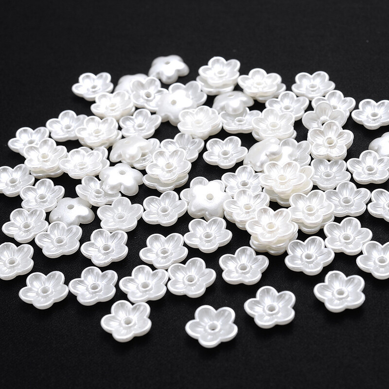 ABS imitacija bisernih školjki, latice, komadi cvijeća božura, ručno izrađeni DIY starinski stil, materijal za ukosnice, pribor za naušnice