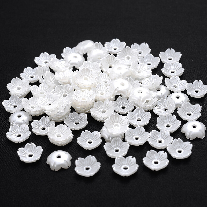 ABS imitacija bisernih školjki, latice, komadi cvijeća božura, ručno izrađeni DIY starinski stil, materijal za ukosnice, pribor za naušnice