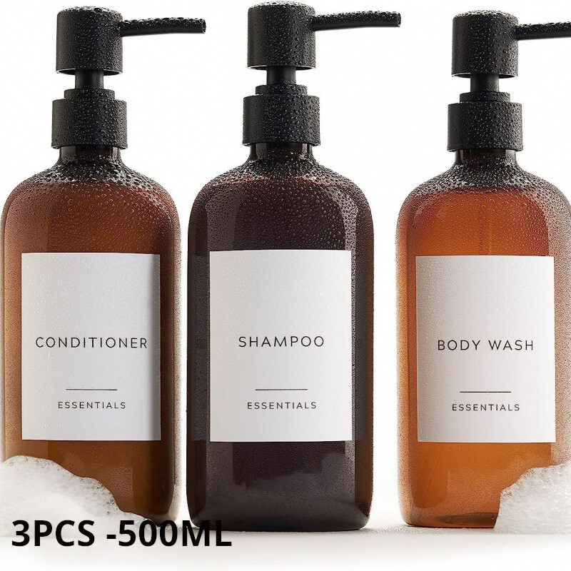 Viešbučio rankų muilo losjonas 3 vnt dušo želė buteliukas paspauskite galvutės spaudimo antgalis paspauskite siurblio galvutės paspauskite siurblio galvutės losjono buteliukas