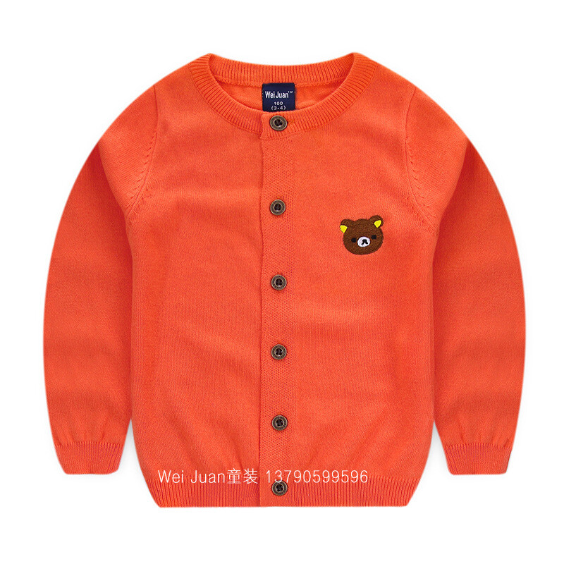 Vaikiškas megztinis, megztas megztinis, berniukiškas švarkas, vienspalvis universalus užsienio prekybos fabrikas, vientisas dropshipping mažiems ir vidutiniams vaikams