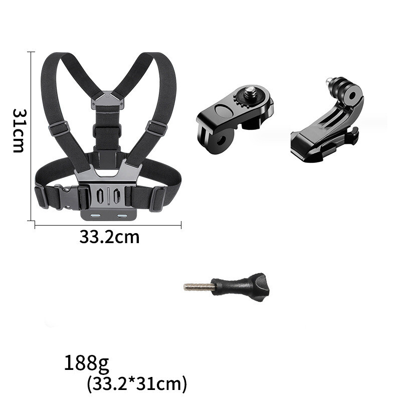 Gopro spordikaamera rinnakinnitus First Person View Mount Live Shooting Jalgrattasõidu mobiiltelefoni kinnitus