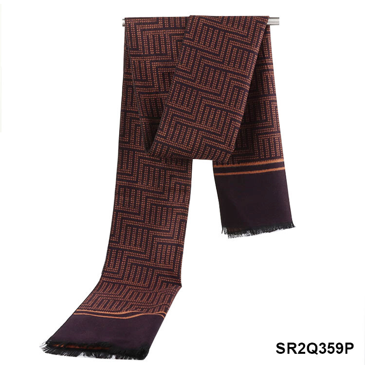 Зимен нов универсален корейски моден имитационен кашмирен шал шал мъжки шал годишна среща Нова година червен шал