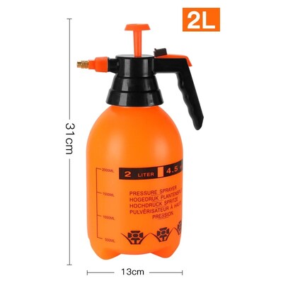 1,5/2,0/3,0 l Automašīnu mazgāšanas spiediena smidzināšanas trauks Automātiskās tīrīšanas sūkņa smidzinātājs Spiediena smidzināšanas pudele Dārza darbarīki