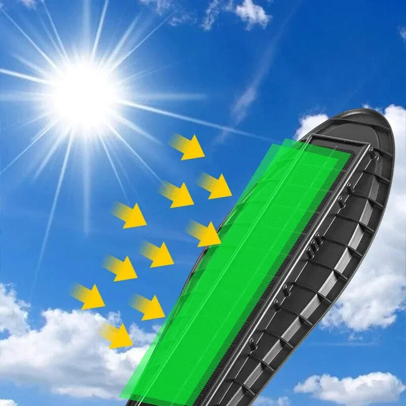 Модернизирана 168LED слънчева улична лампа Външна водоустойчива LED за градинска стенна лампа Слънчева лампа с регулируем ъгъл Вградена 10000mAH гореща