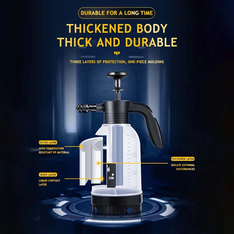 Пръскачка за пяна Бутилка със спрей за измиване на пяна Пистолет за пръскане с високо налягане Ръчна бутилка за пръскане с вода под налягане за градинска автомивка