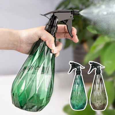 Sticlă pulverizator de 600 ml, cutie de udat pentru flori pentru plante, cu ceață manuală, oală cu pulverizare de apă, udare de grădină de uz casnic, instrumente de irigare