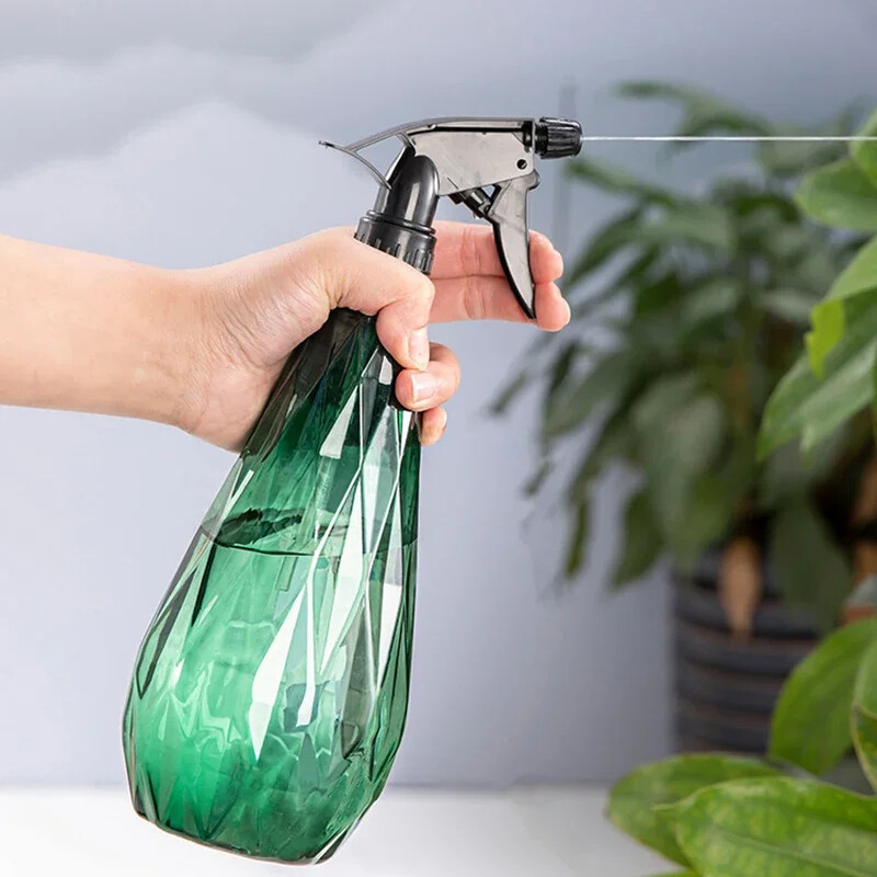 Бутилка за пръскачка 600 ml, лейки за растения, цветя, ръчна мъгла, гърне за пръскане с вода, битова градина, поливане, инструменти за напояване