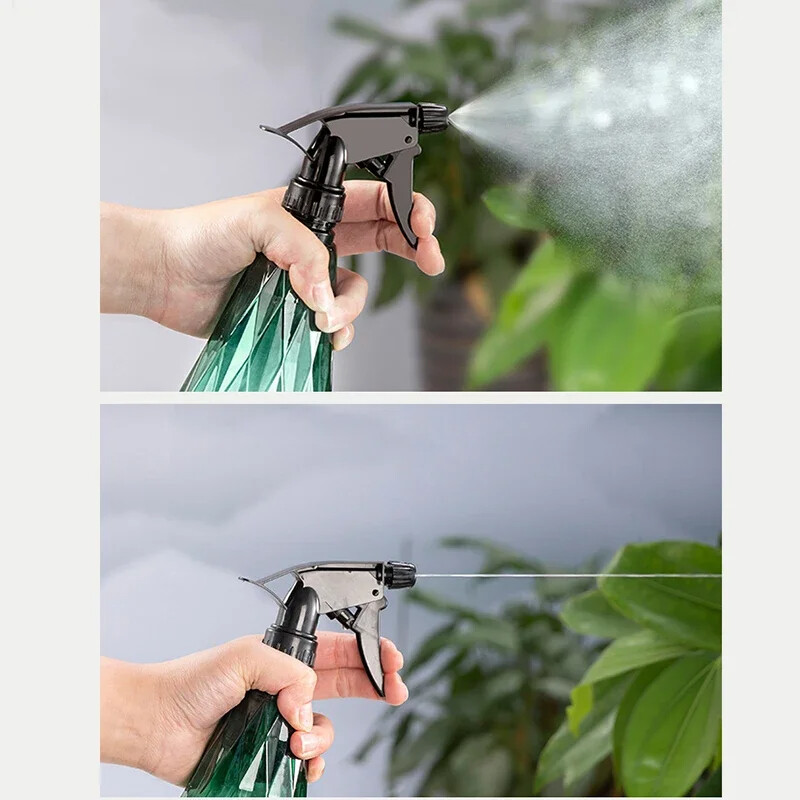 Бутилка за пръскачка 600 ml, лейки за растения, цветя, ръчна мъгла, гърне за пръскане с вода, битова градина, поливане, инструменти за напояване