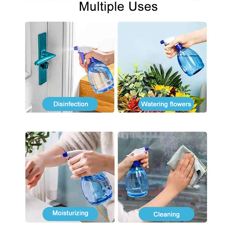 1PC 500ml пластмасов градински фонтан за поливане във формата на тиква е подходящ и за оформяне на коса и дезинфекция