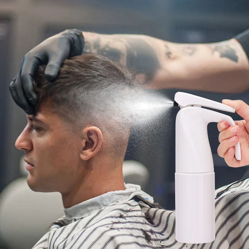 Преносим за фризьорство, водоснабдяване, бутилиране, бутилка с непрекъснато пръскане под високо налягане, пластмасова лейка, градинска пръскачка