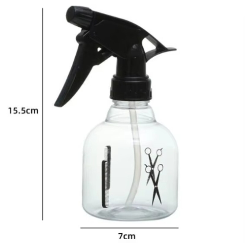 Пръскачка за цветя Бутилка със спрей Прозрачна козметична фризьорска малка спрей бутилка Фризьорска спрей бутилка Лейка