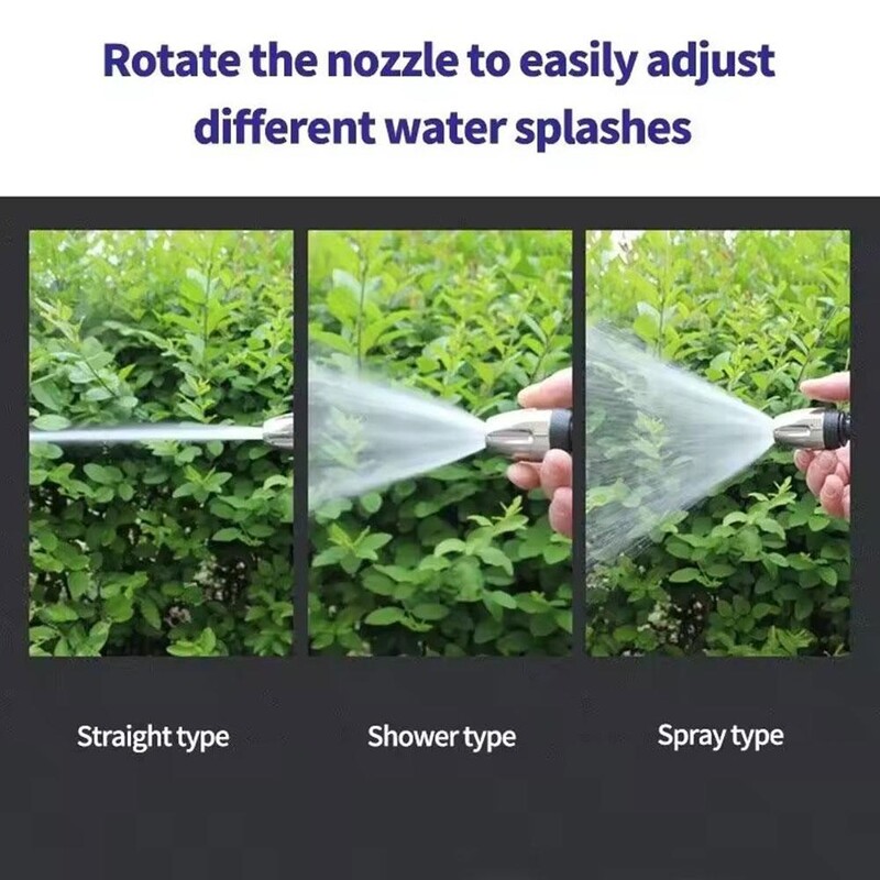 Мощна машина за почистване под високо налягане за всеки градински маркуч, турбочистачка Power Blaster Plus машина за миене под налягане с дълъг прът Пистолет за автомивка