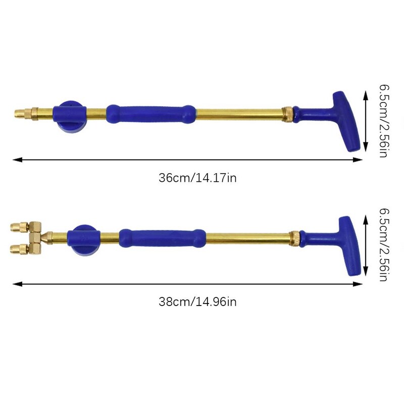 Интерфейс за бутилка Градинска количка Месингов пистолет Пръскачка Регулируема дюза Пулверизатор за водно налягане Ръчно поливане със спрей