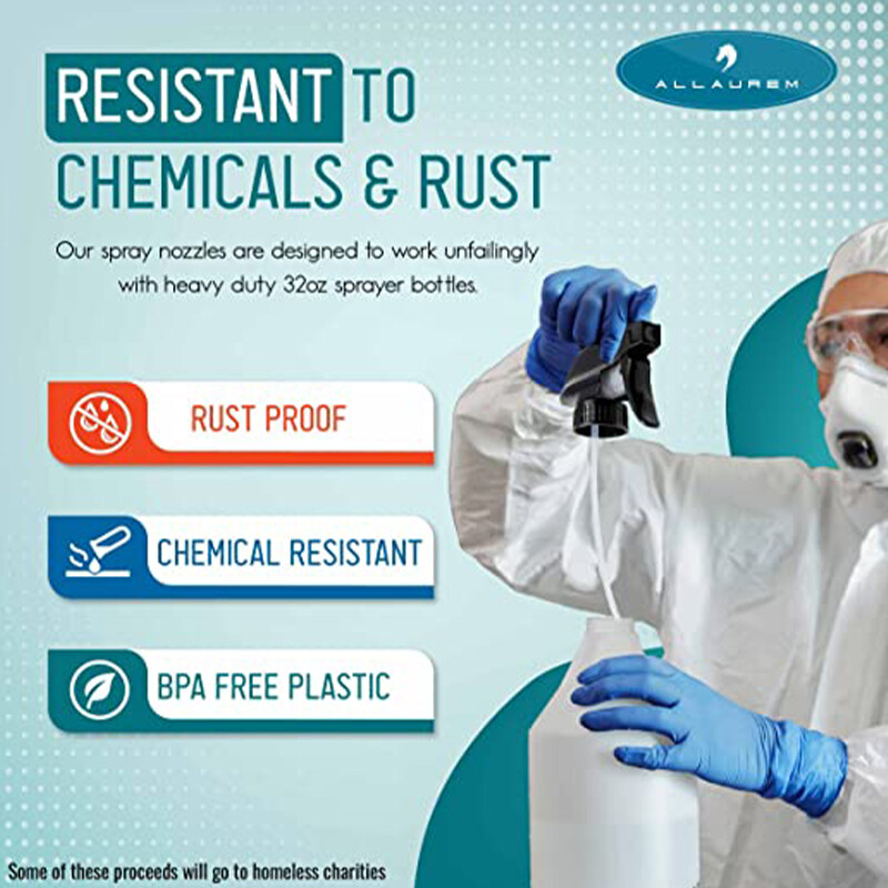 Пластмасова пулверизираща дюза 28 калибър, ръчен бутон, градински пистолет за пръскане, почистващ препарат за маслени петна, изцяло пластмасов квадратен пистолет