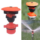 1/2"-os forgó vízpermetező mezőgazdasági locsoló füves kerti öntözőfúvóka 1/2" (4 pont) apa menetes csatlakozó 550 l/h