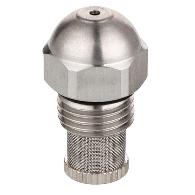 1/4BSPT дюза за мъгла с диаметър 0,3-1,5 mm отвор от неръждаема стомана, фин пулверизиращ спрей за овлажняване, охлаждане, изкуствена мъгла