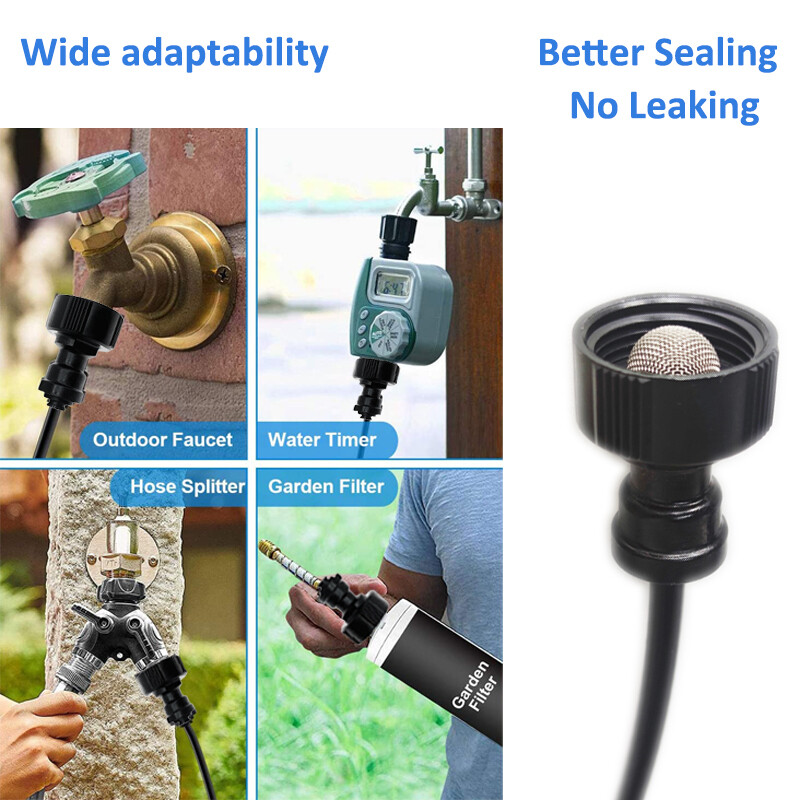 6/9/12/15/18m Външно охлаждане Система за замъгляване на вътрешен двор Вентилатор Охладител Водна мъгла Спрей за градината Система за замъгляване с гореща мъгла