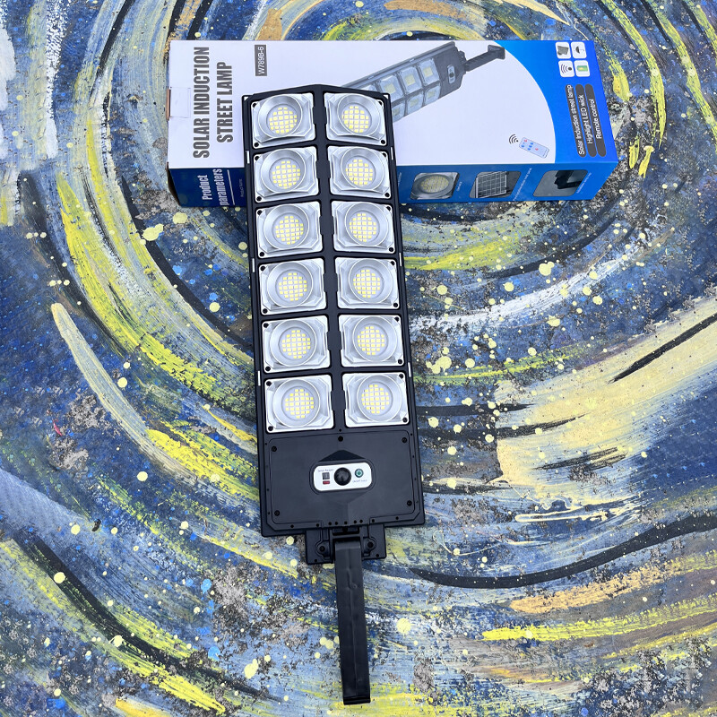 7700LM соларна светодиодна светлина на открито Най-мощната външна слънчева лампа 720 LED 3 режима дистанционно управление Водоустойчива светлина градинска улична лампа