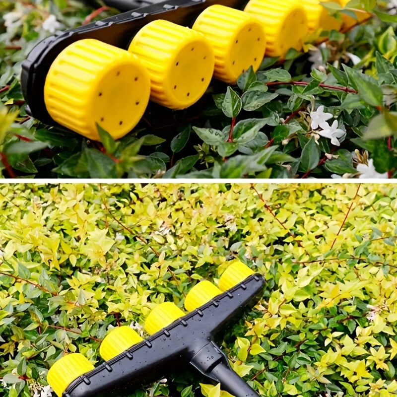 Селскостопански спрей с множество глави, дюза за разпръскване на градински тревни площи, напояване на земеделски зеленчуци, регулируем инструмент за поливане с голям поток