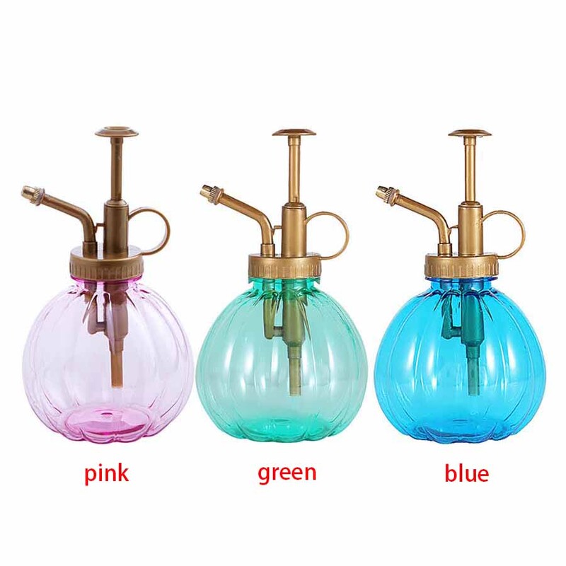 Лейка Ретро тиква Ръчна преса Лейка Пръскалка за цветя Сукулентни растения Градински инструменти Мини лейка 1 бр.