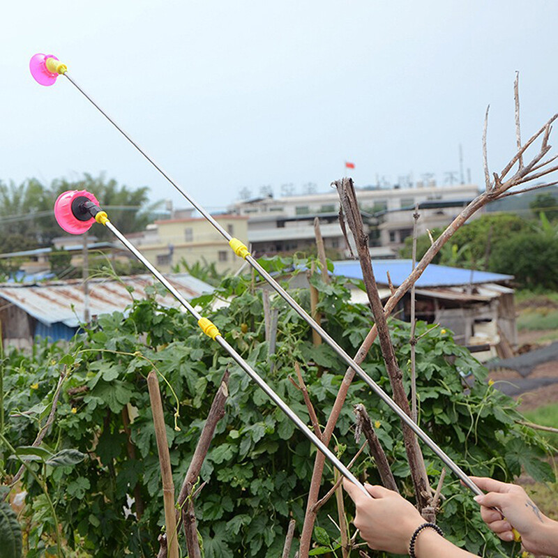 Ръчна пръскачка под налягане, прибираща се 0,45-0,8 м пръскаща пръчка за външна градина, пестициден спрей, аксесоари за лейка за дървета