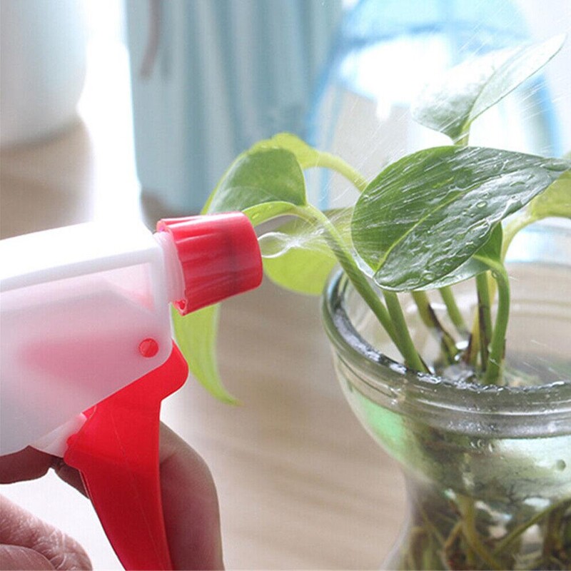 1/2 PCS Бутално издърпваща се пръскачка Чайник за поливане Ръчно издърпване Бутилка за напитки Разпръсквателна глава Чайник за поливане на цветя