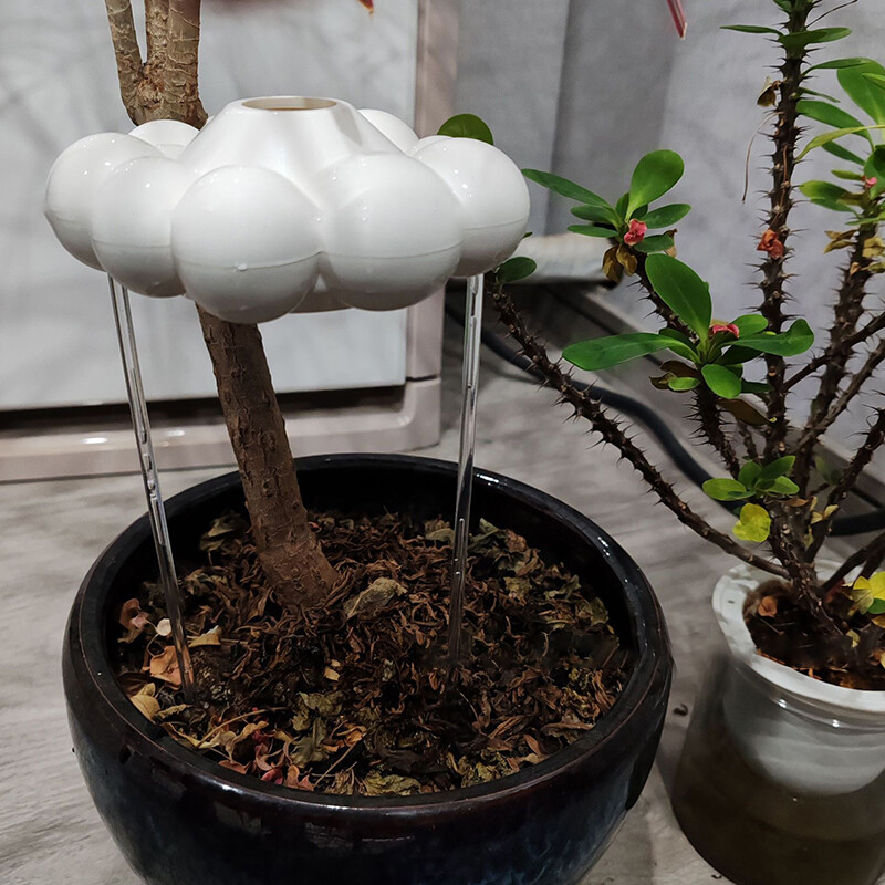 Дъждовен облак Капкова вода за растения Самополивна градинска поливка Устройства за поливане на растения с автоматичен механизъм за саксия на открито