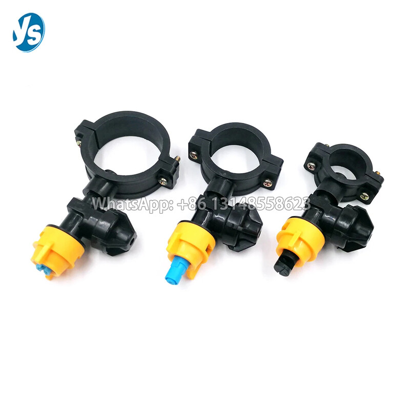 Плосък вентилатор Ранчо за едър рогат добитък Струйна дюза против капене Дюза за мъгла във ферма за крави Охлаждаща дюза за животновъдна ферма Водна пръскачка Дюза за краварник