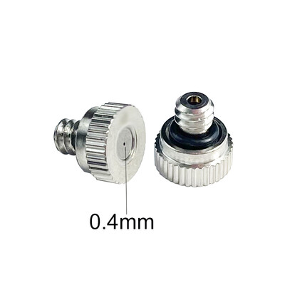 10 db ködfúvóka rozsdamentes acél ködfej spray 0,1-0,8 MM nyílás 10/24 UNC menet kerti párásításhoz kültéri hűtéshez